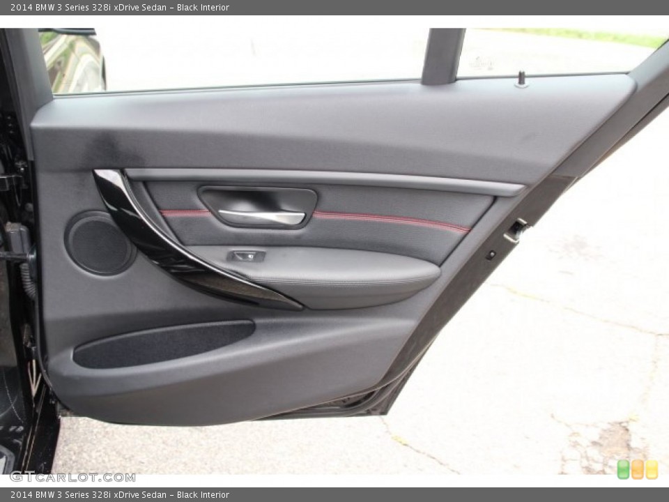 Black Interior Door Panel for the 2014 BMW 3 Series 328i xDrive Sedan #95405141