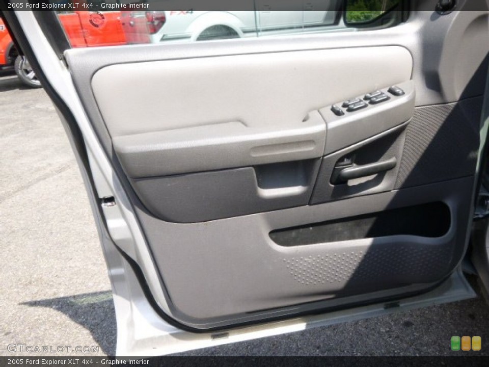 Graphite Interior Door Panel for the 2005 Ford Explorer XLT 4x4 #95418320