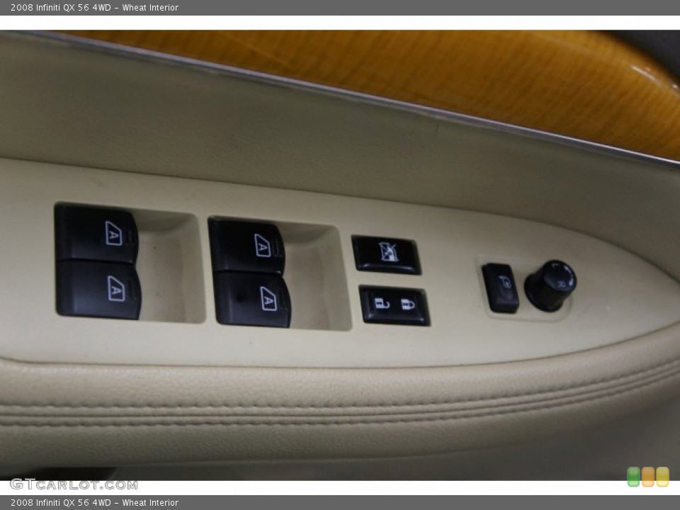 Wheat Interior Controls for the 2008 Infiniti QX 56 4WD #95418518
