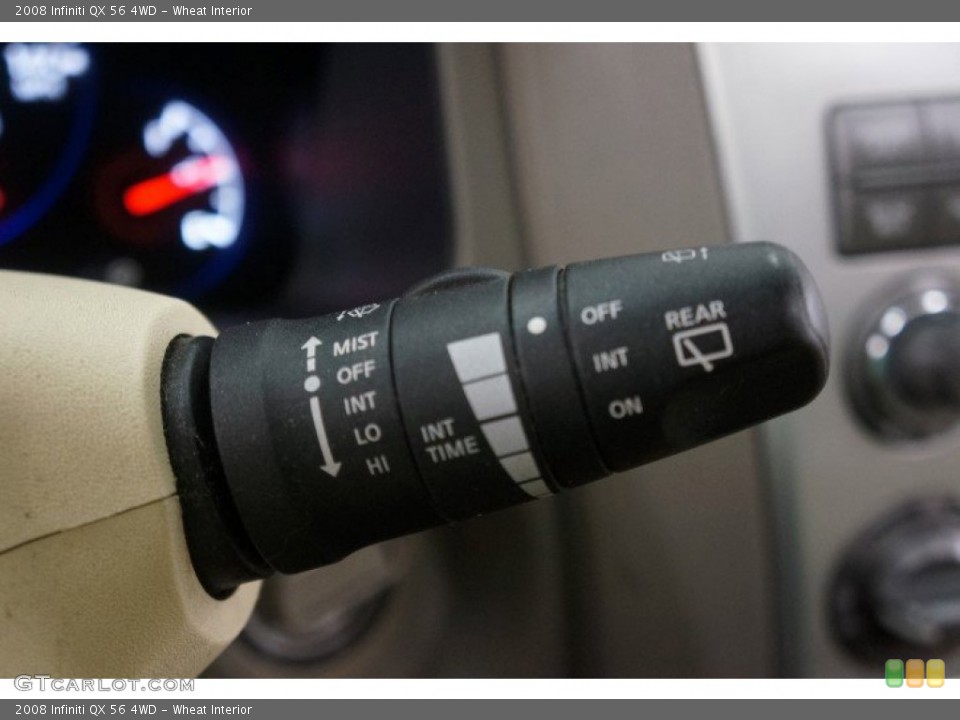 Wheat Interior Controls for the 2008 Infiniti QX 56 4WD #95418878