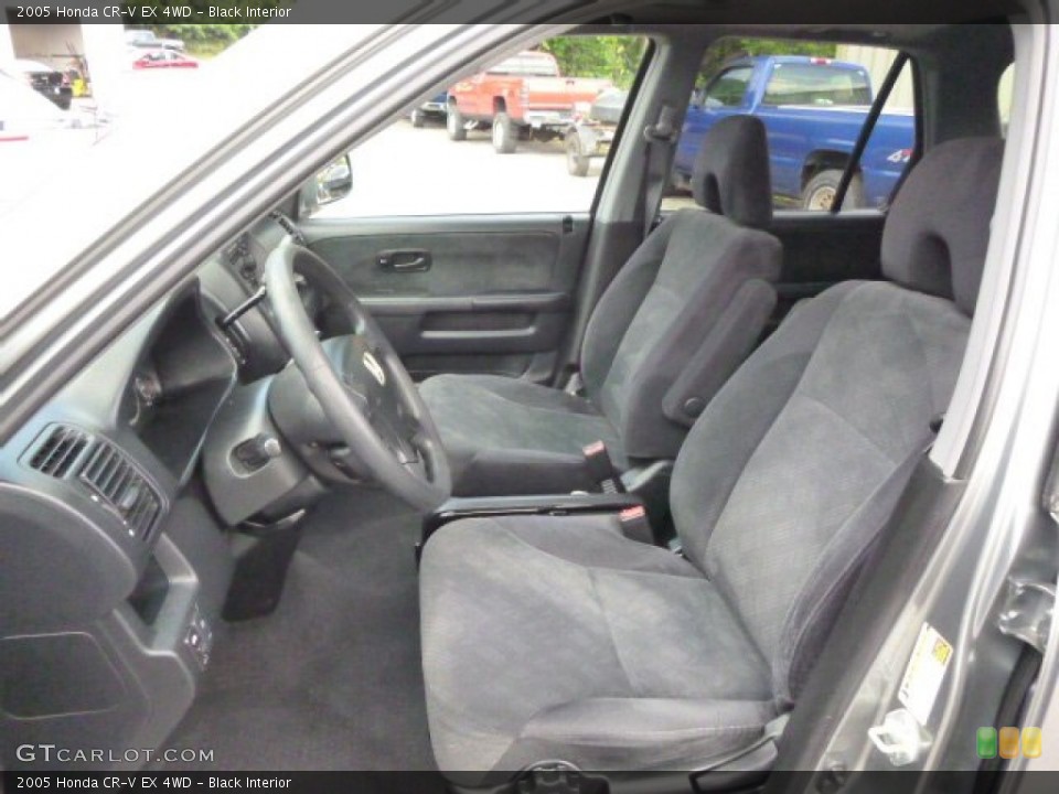 Black Interior Photo for the 2005 Honda CR-V EX 4WD #95419902