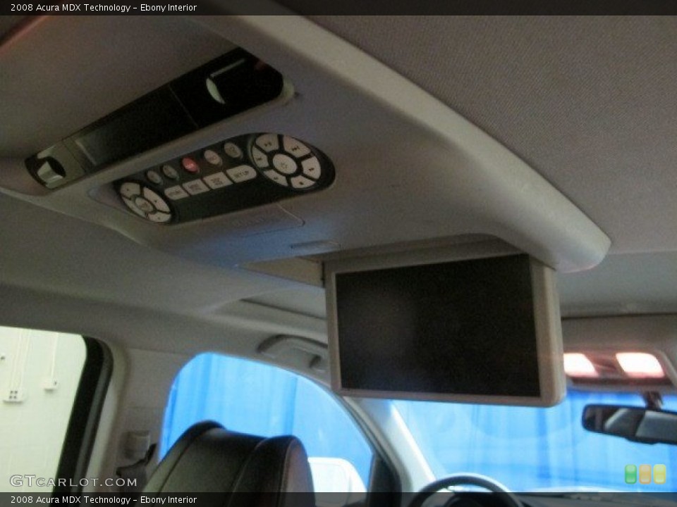 Ebony Interior Entertainment System for the 2008 Acura MDX Technology #95421493
