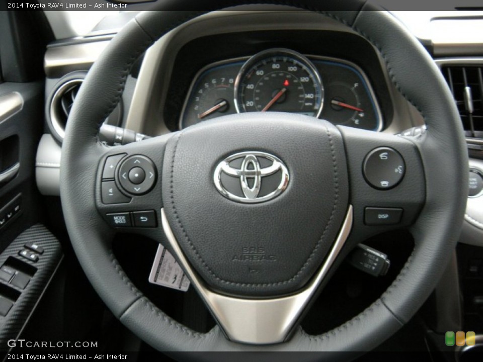 Ash Interior Steering Wheel for the 2014 Toyota RAV4 Limited #95422256