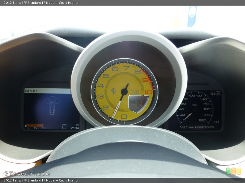 Cuoio Interior Gauges for the 2012 Ferrari FF  #95422428