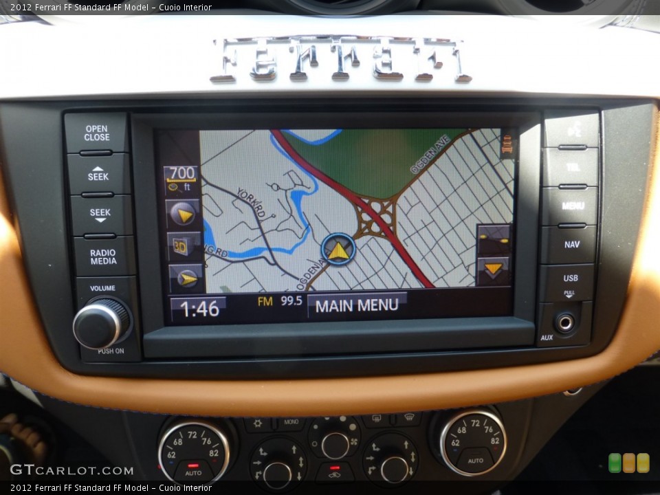 Cuoio Interior Navigation for the 2012 Ferrari FF  #95422473