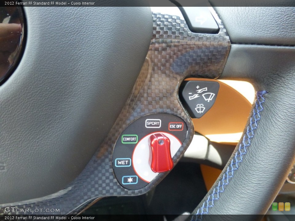Cuoio Interior Steering Wheel for the 2012 Ferrari FF  #95422550