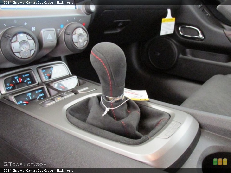 Black Interior Transmission for the 2014 Chevrolet Camaro ZL1 Coupe #95423268