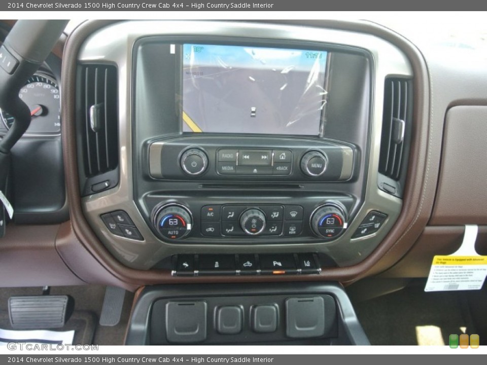 High Country Saddle Interior Controls for the 2014 Chevrolet Silverado 1500 High Country Crew Cab 4x4 #95425200