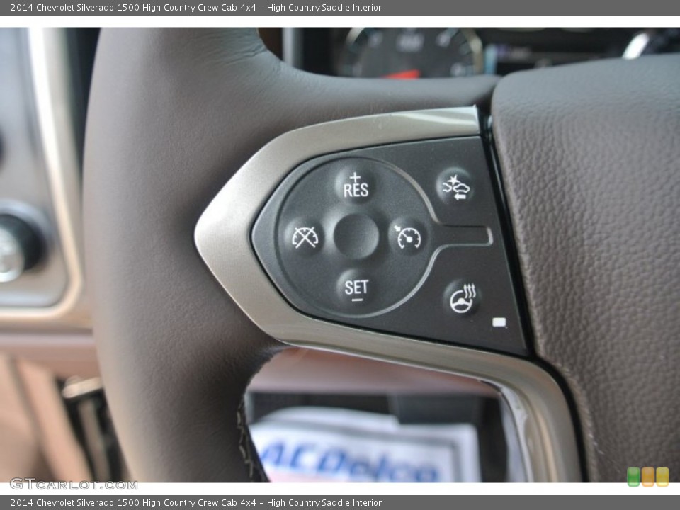 High Country Saddle Interior Controls for the 2014 Chevrolet Silverado 1500 High Country Crew Cab 4x4 #95425212