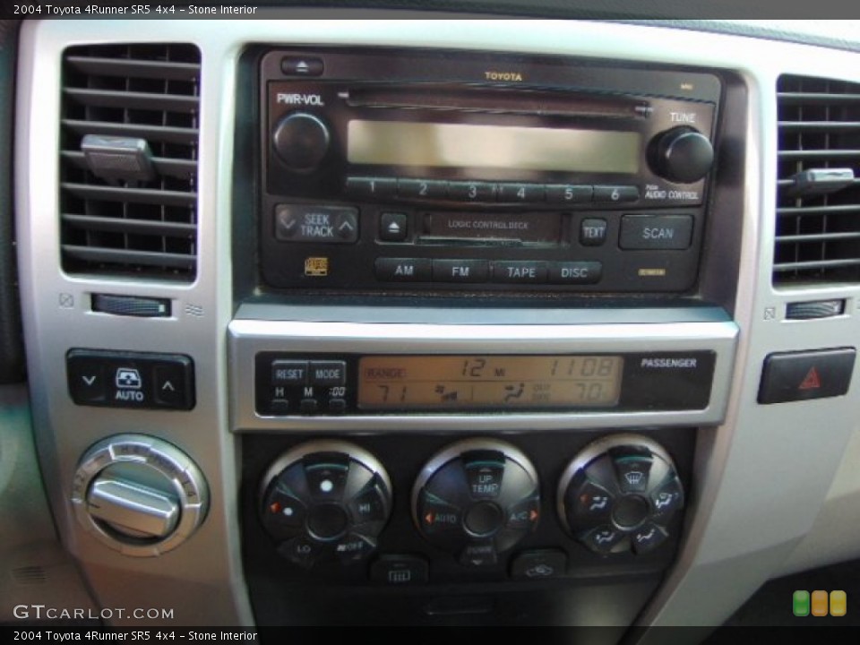Stone Interior Controls for the 2004 Toyota 4Runner SR5 4x4 #95437097