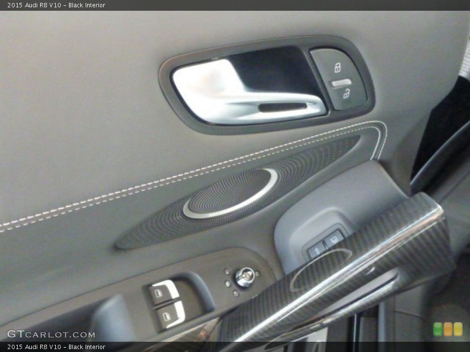 Black Interior Controls for the 2015 Audi R8 V10 #95443332