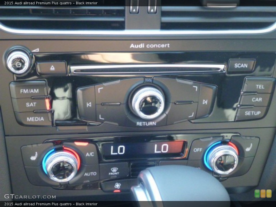 Black Interior Controls for the 2015 Audi allroad Premium Plus quattro #95443775
