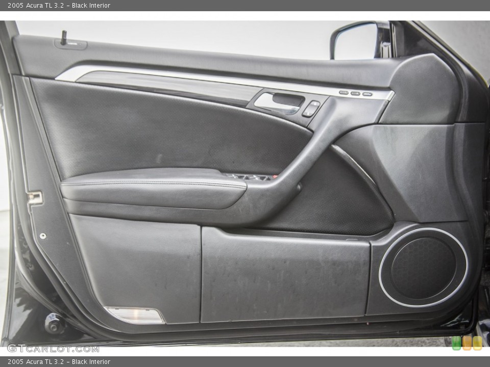 Black Interior Door Panel for the 2005 Acura TL 3.2 #95445305