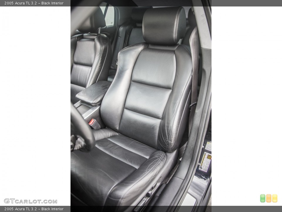 Black Interior Front Seat for the 2005 Acura TL 3.2 #95445377