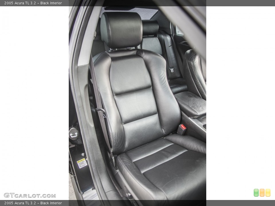 Black 2005 Acura TL Interiors
