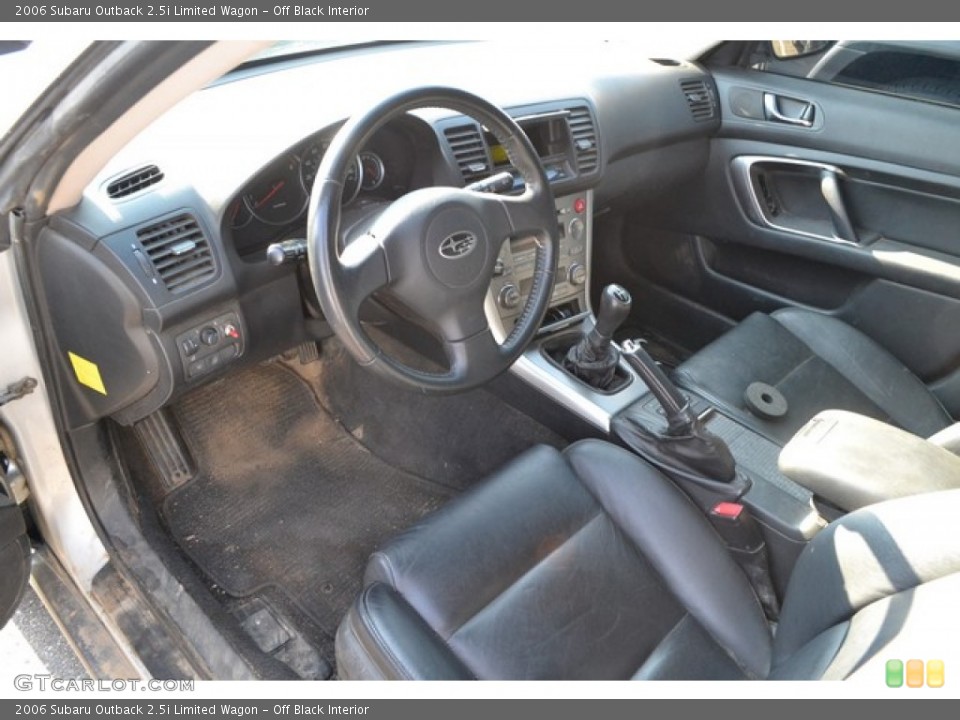 Off Black 2006 Subaru Outback Interiors