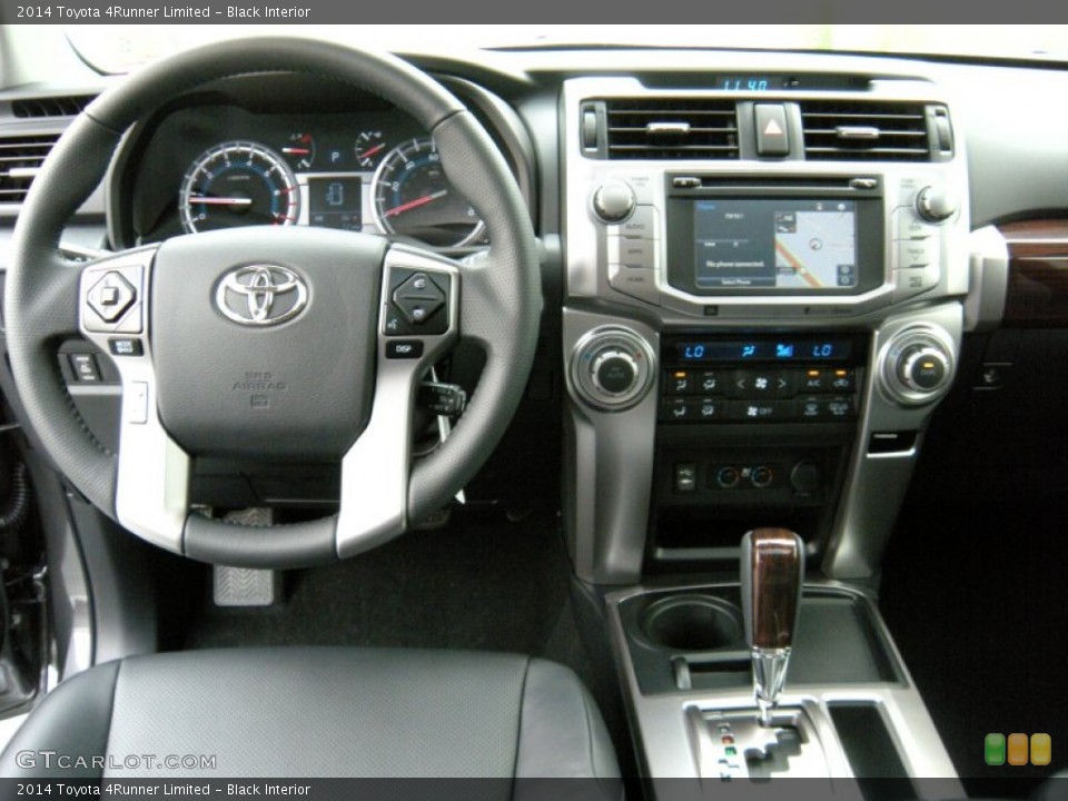Black Interior Dashboard for the 2014 Toyota 4Runner Limited #95447783