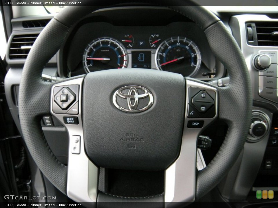 Black Interior Steering Wheel for the 2014 Toyota 4Runner Limited #95447918