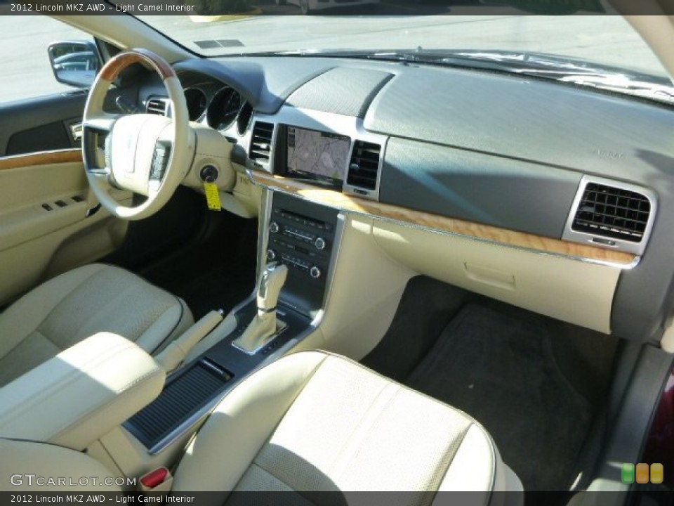 Light Camel Interior Dashboard for the 2012 Lincoln MKZ AWD #95449634