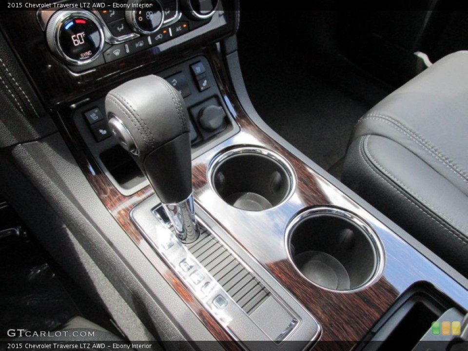 Ebony Interior Transmission for the 2015 Chevrolet Traverse LTZ AWD #95449925