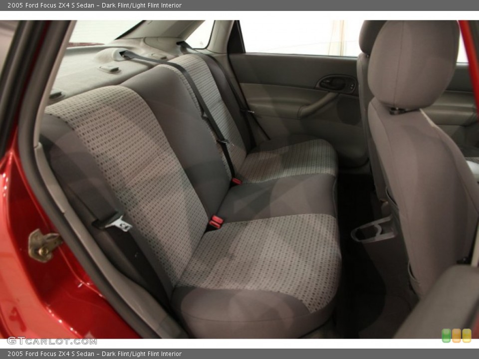 Dark Flint/Light Flint Interior Rear Seat for the 2005 Ford Focus ZX4 S Sedan #95450570