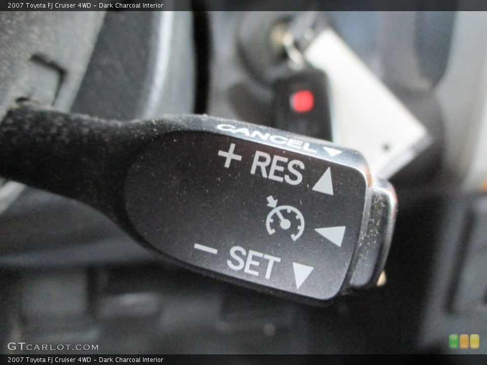 Dark Charcoal Interior Controls for the 2007 Toyota FJ Cruiser 4WD #95451338