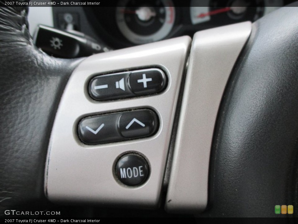 Dark Charcoal Interior Controls for the 2007 Toyota FJ Cruiser 4WD #95451362