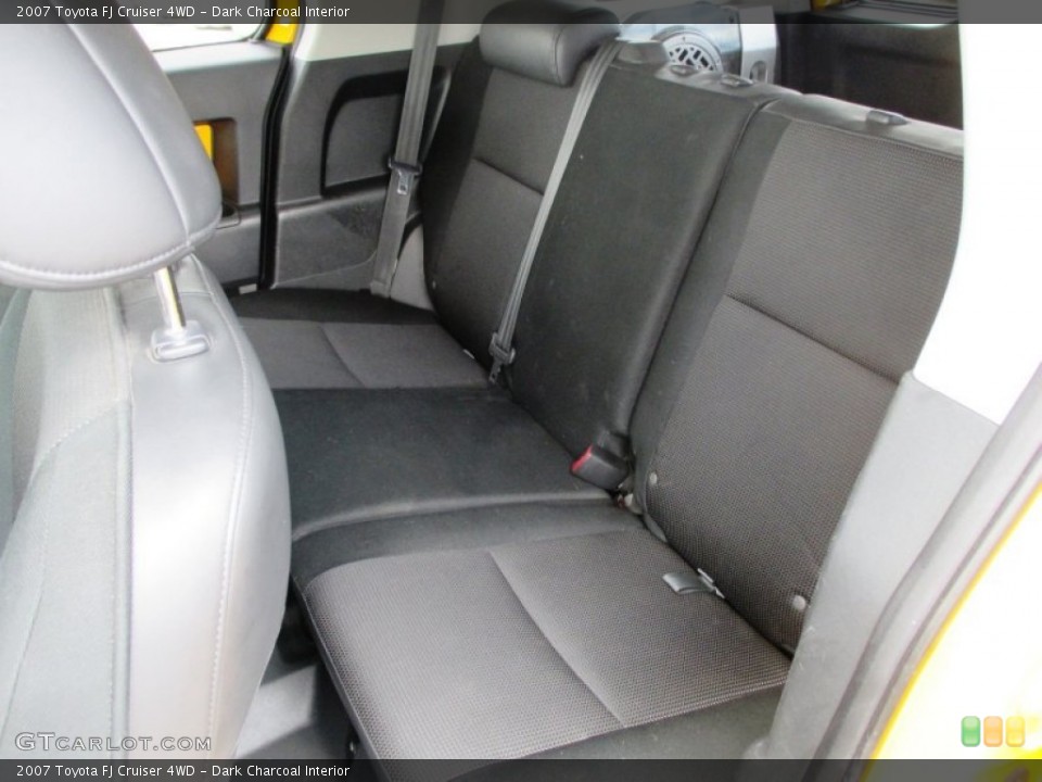 Dark Charcoal Interior Rear Seat for the 2007 Toyota FJ Cruiser 4WD #95451500