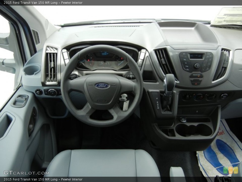 Pewter Interior Dashboard for the 2015 Ford Transit Van 150 MR Long #95452808
