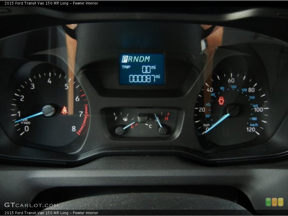 Pewter Interior Gauges for the 2015 Ford Transit Van 150 MR Long #95452829