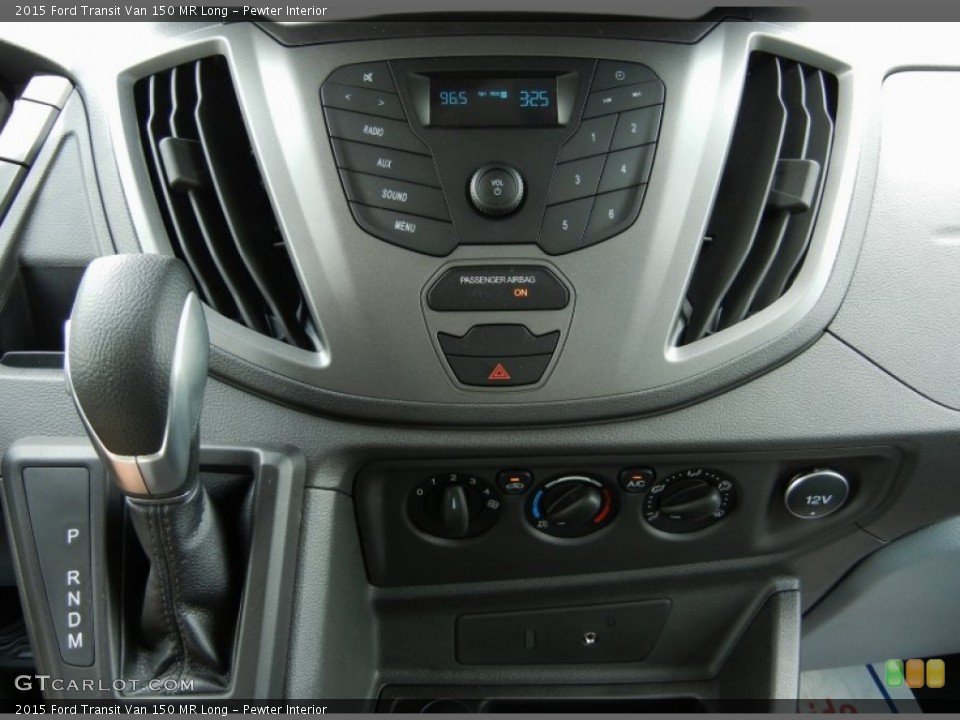 Pewter Interior Controls for the 2015 Ford Transit Van 150 MR Long #95452853