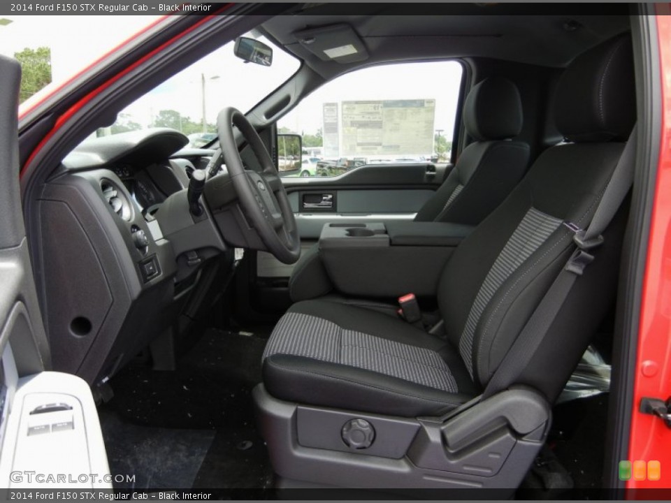 Black Interior Photo for the 2014 Ford F150 STX Regular Cab #95456249