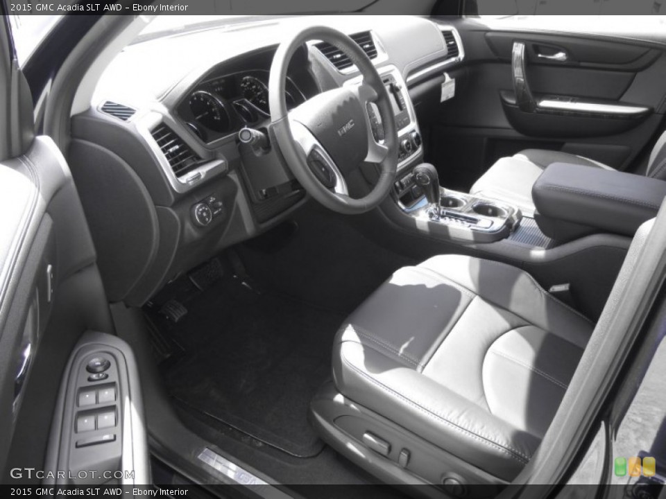 Ebony Interior Photo for the 2015 GMC Acadia SLT AWD #95457611