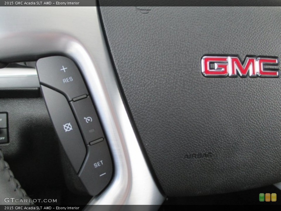 Ebony Interior Controls for the 2015 GMC Acadia SLT AWD #95457920