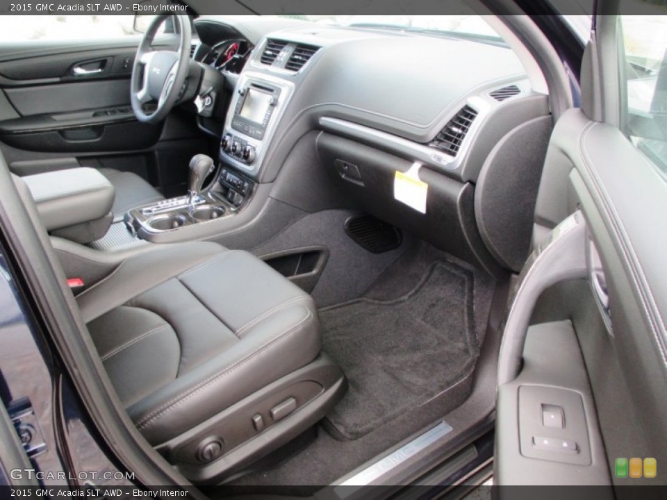 Ebony Interior Dashboard for the 2015 GMC Acadia SLT AWD #95458295