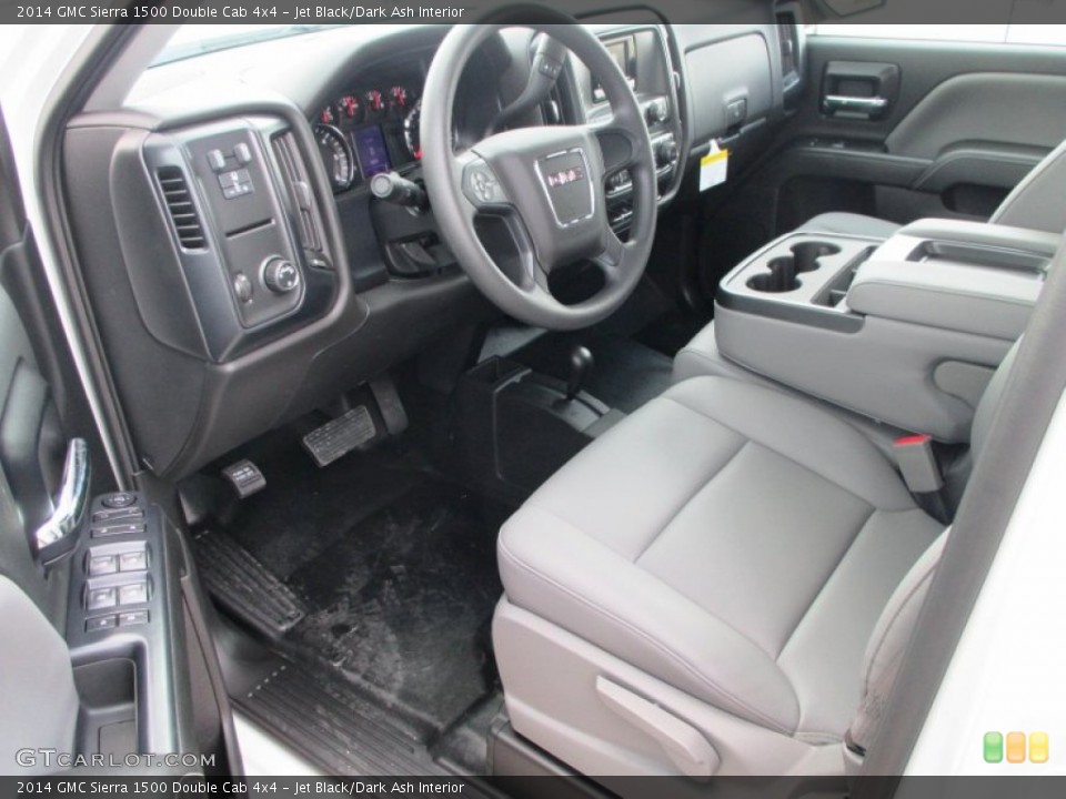 Jet Black/Dark Ash Interior Prime Interior for the 2014 GMC Sierra 1500 Double Cab 4x4 #95458460