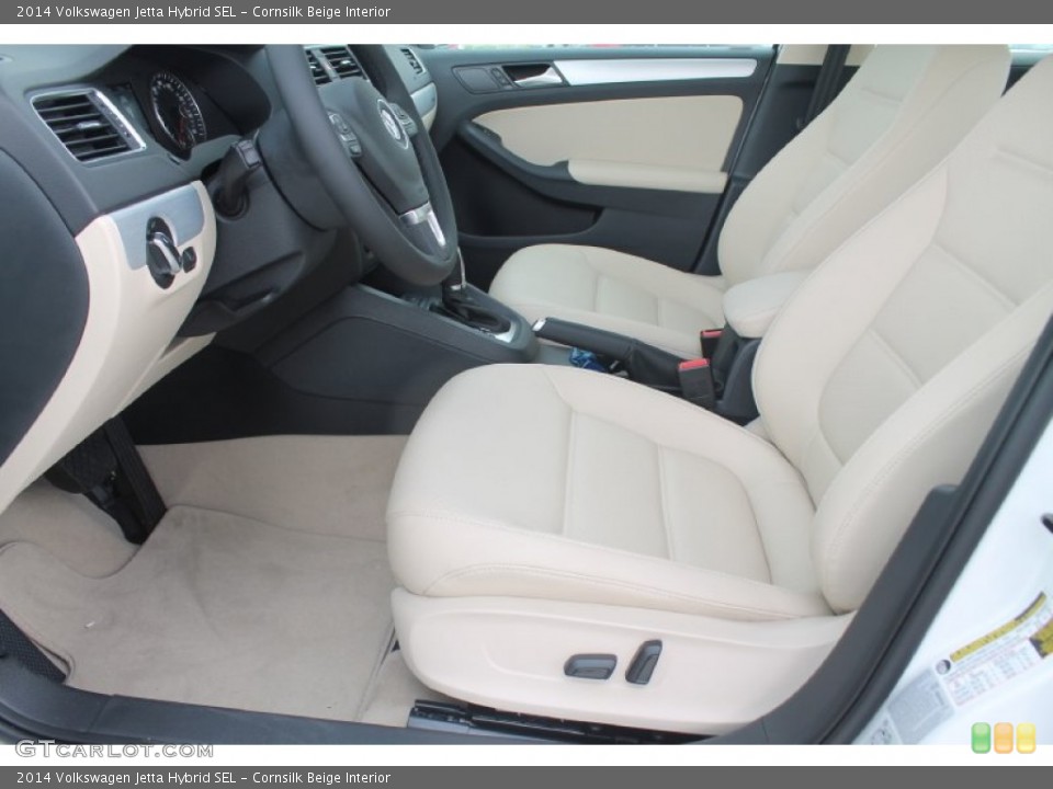 Cornsilk Beige 2014 Volkswagen Jetta Interiors