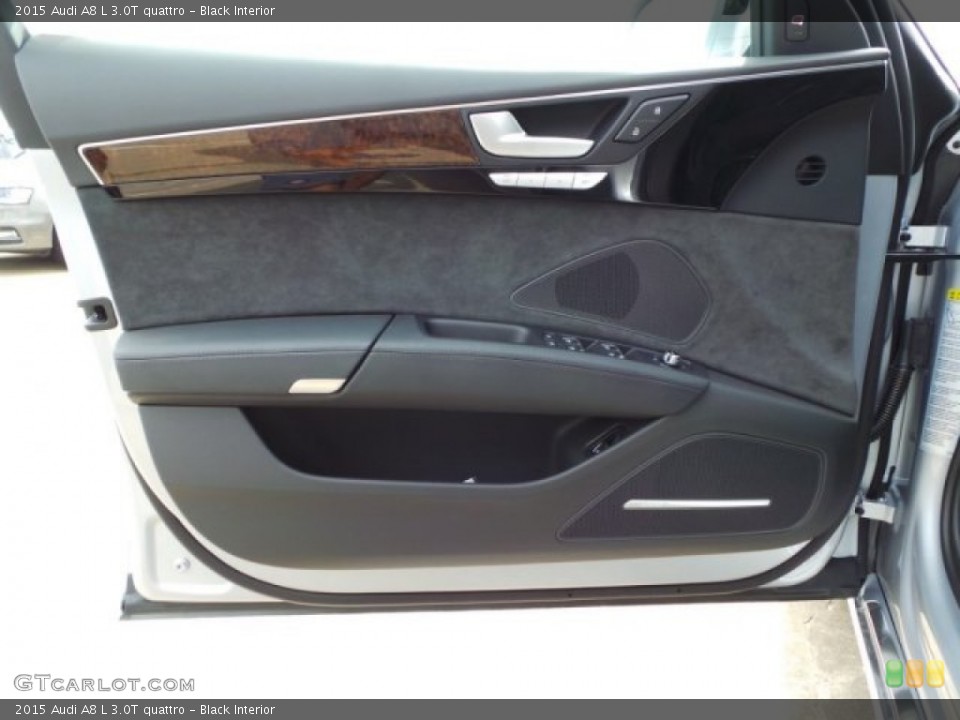 Black Interior Door Panel for the 2015 Audi A8 L 3.0T quattro #95464505