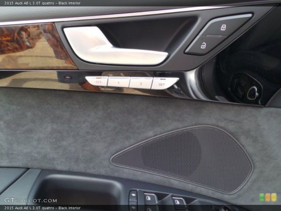 Black Interior Controls for the 2015 Audi A8 L 3.0T quattro #95464517