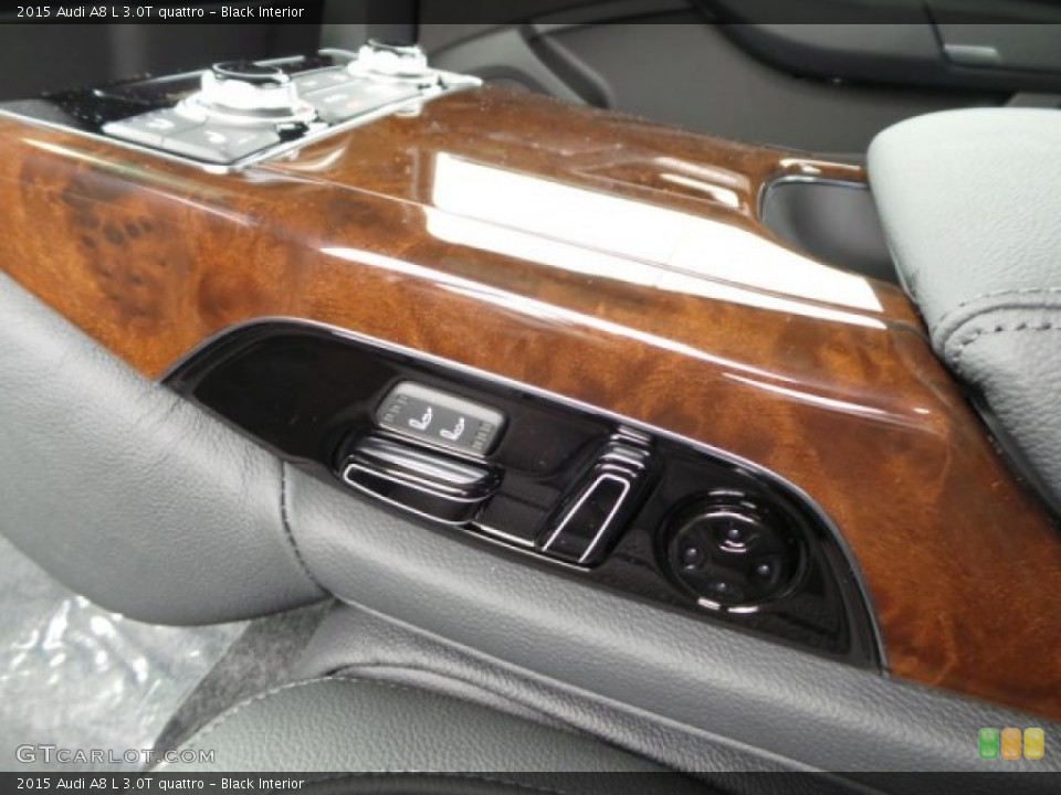 Black Interior Controls for the 2015 Audi A8 L 3.0T quattro #95464718