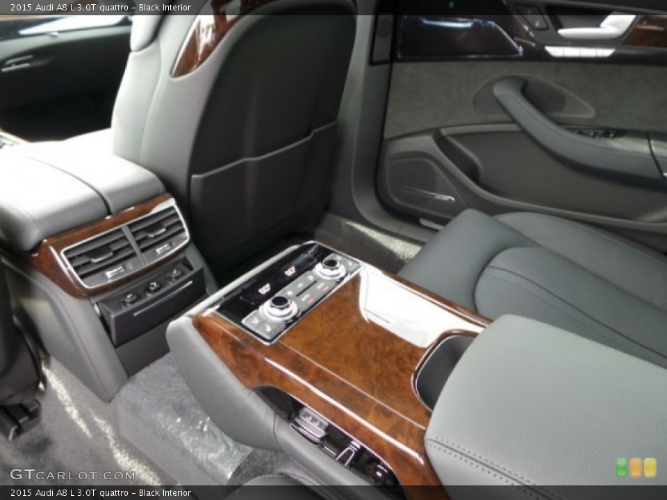 Black Interior Rear Seat for the 2015 Audi A8 L 3.0T quattro #95464742