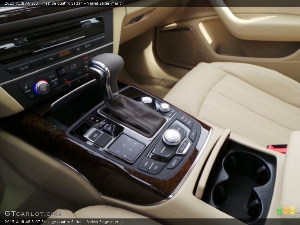 Velvet Beige Interior Transmission for the 2015 Audi A6 3.0T Prestige quattro Sedan #95465051