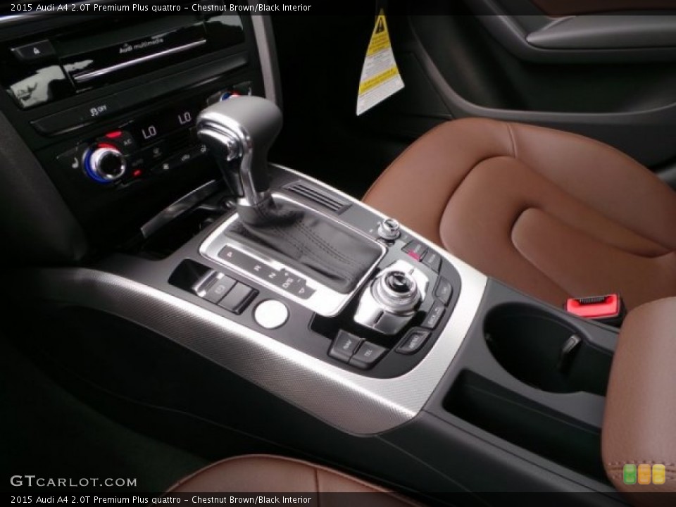 Chestnut Brown/Black Interior Transmission for the 2015 Audi A4 2.0T Premium Plus quattro #95465492