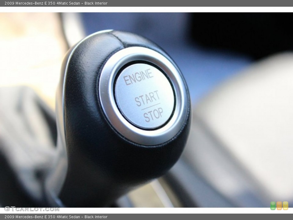Black Interior Controls for the 2009 Mercedes-Benz E 350 4Matic Sedan #95466776