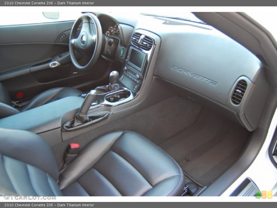 Dark Titanium Interior Photo for the 2010 Chevrolet Corvette Z06 #95471168