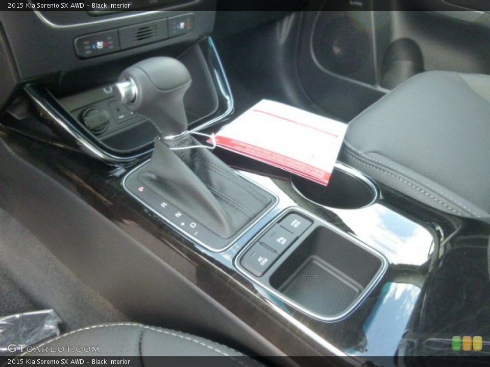 Black Interior Transmission for the 2015 Kia Sorento SX AWD #95473909