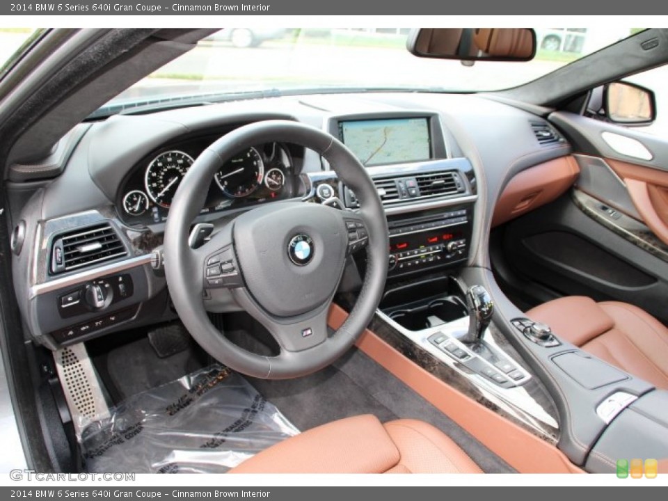 Cinnamon Brown Interior Photo for the 2014 BMW 6 Series 640i Gran Coupe #95478086