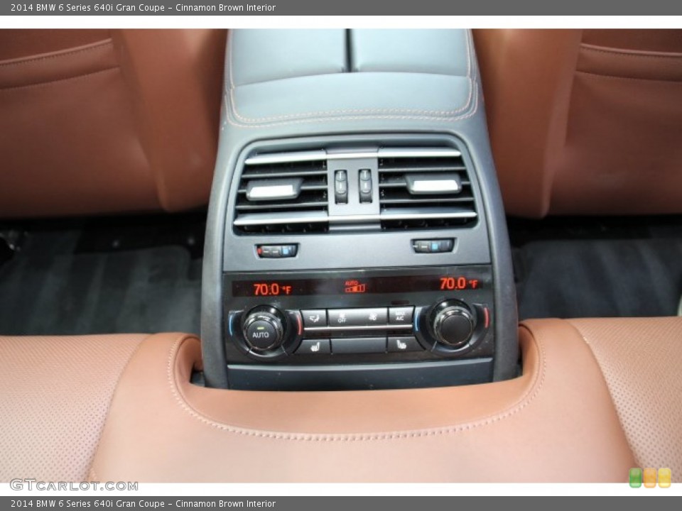 Cinnamon Brown Interior Controls for the 2014 BMW 6 Series 640i Gran Coupe #95478419