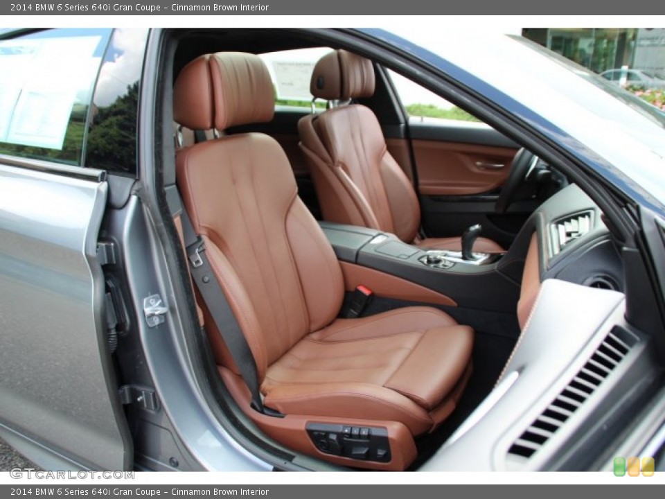 Cinnamon Brown 2014 BMW 6 Series Interiors