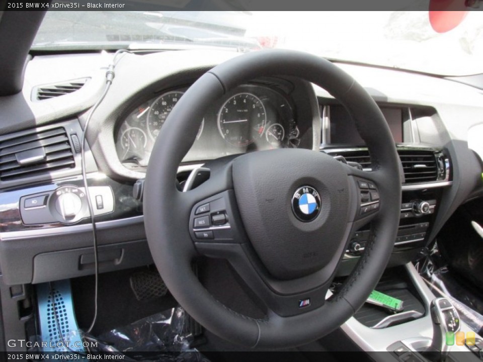 Black Interior Steering Wheel for the 2015 BMW X4 xDrive35i #95478657